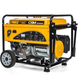 Alternative view of Gerador de Energia à Gasolina 9KVA 4T Partida Elétrica com Rodas GM 8000E Bivolt CSM